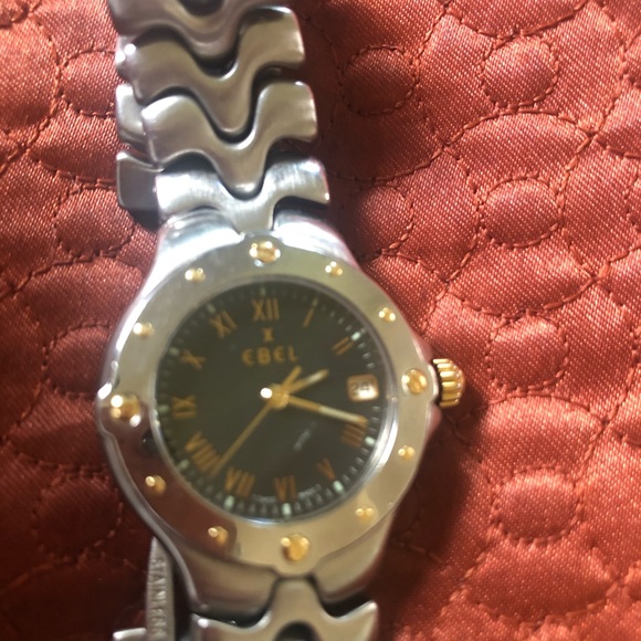 Ebel Accessories Ebel Sportwave Waterproof Stainless Vintage Watch